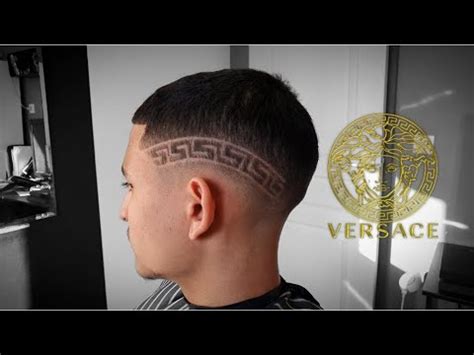 versace hair|versace haircut design.